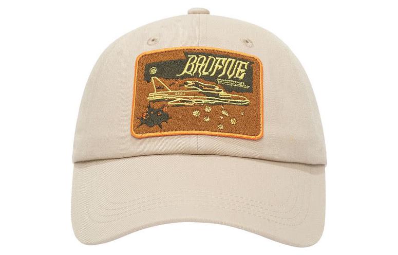 Li-Ning BadFive Embroidery Logo Baseball Cap 'Beige' AMYS583-2
