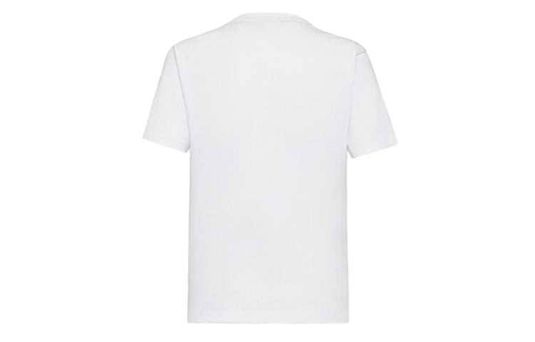 FENDI limited Series Embroidered Short Sleeve White FS7254AC3WF0ZNM