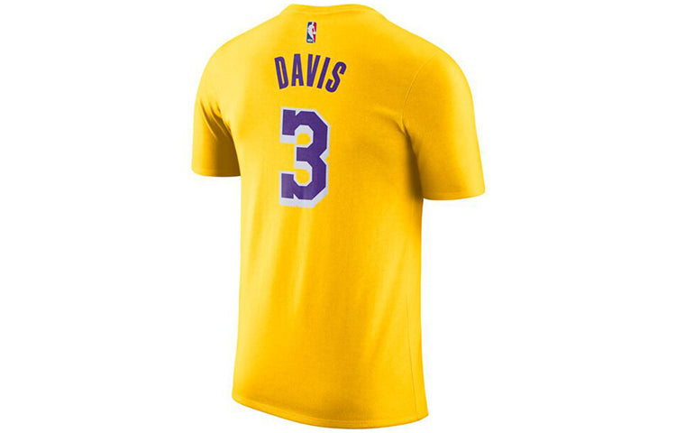 Nike Basketball Sports Jersey 3 US Edition Yellow BQ1540-744