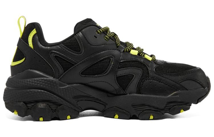 Skechers DLites Sneakers 'Black Yellow' 894166-BKLM