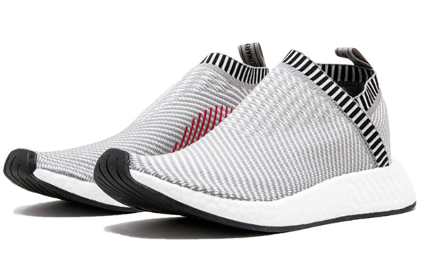 adidas NMD_CS2 Primeknit 'Dark Grey Shock Pink' BA7187