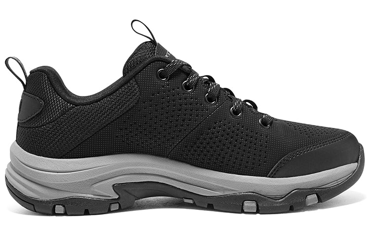 (WMNS) Skechers Relaxed Fit: Trego Trail Destiny 'Black Gray' 180006C-BKCC