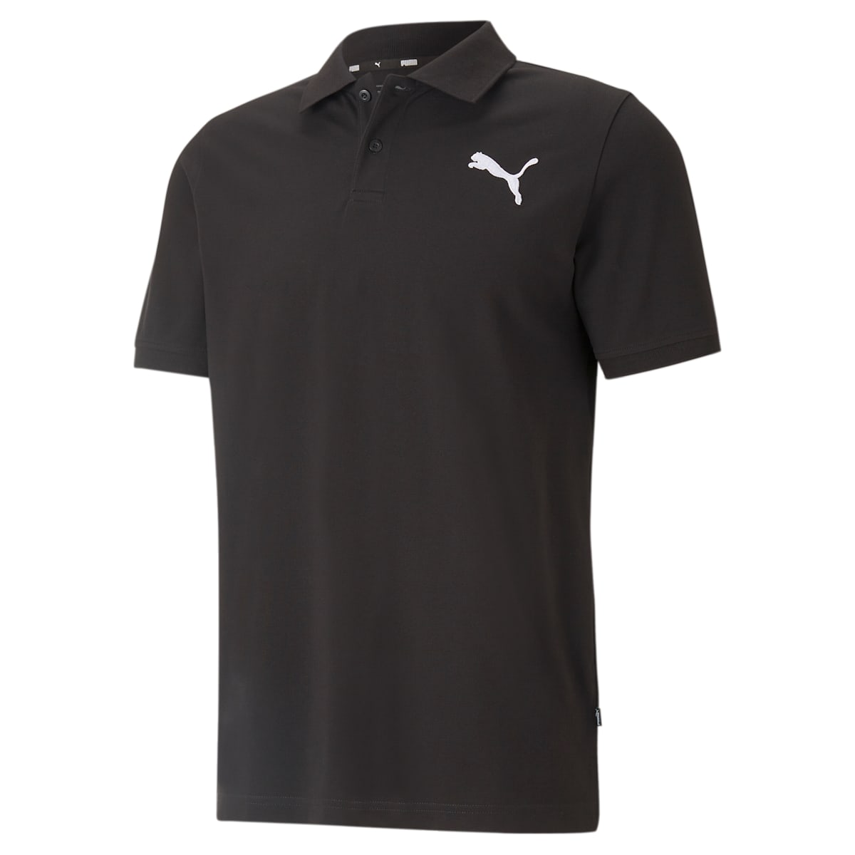 PUMA Logo Polo Shirt 'Black' 586674-51