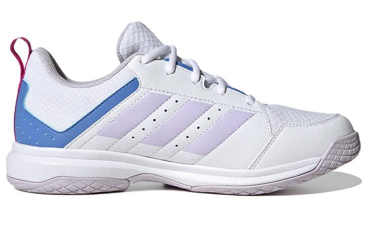 (WMNS) adidas Ligra 7 Indoor Shoes 'Cloud White / Blue Fusion' HQ3517