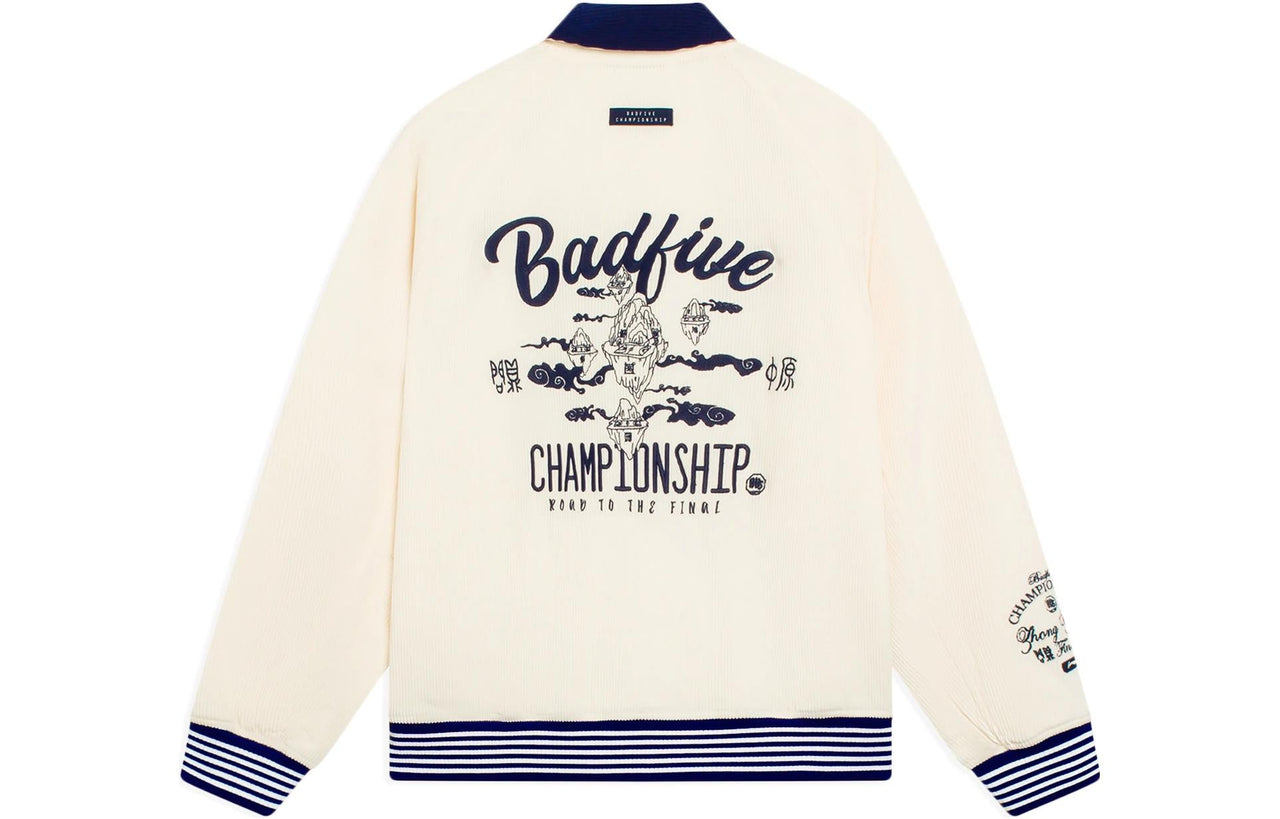 Li-Ning BadFive Logo Loose Fit Jacket 'Beige' AJMS109-2