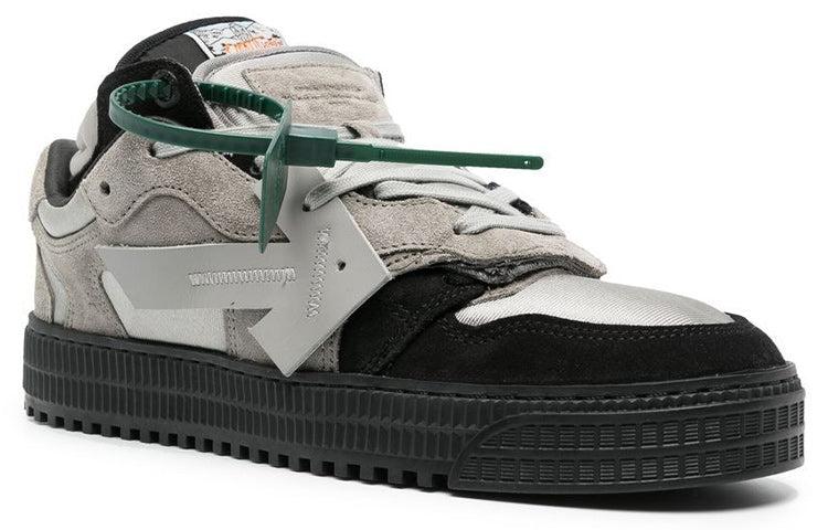 Off-White Floating Arrow Sneaker 'Black Grey' OMIA244F22LEA0010707