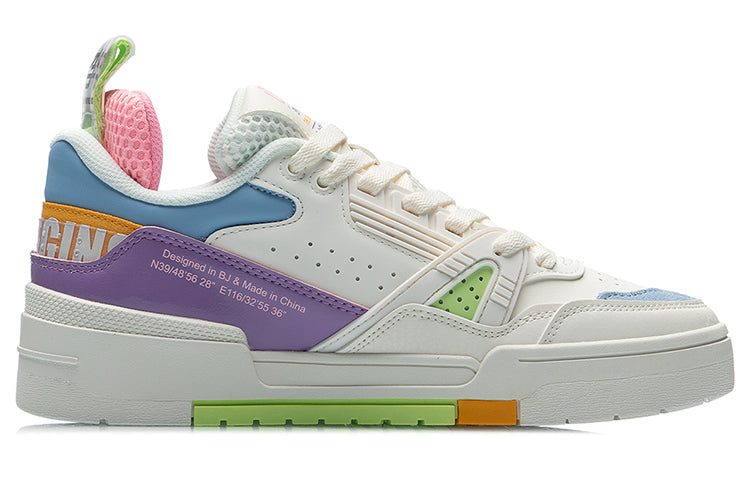 (WMNS) Li-Ning 001 BTC 'White Blue Purple' AECR002-1