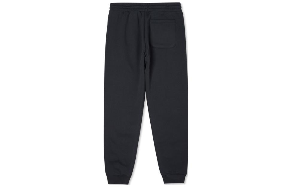 Converse Go-To Embroidered Star Chevron Standard-Fit Fleece Sweatpants 'Black' 10024521-A01