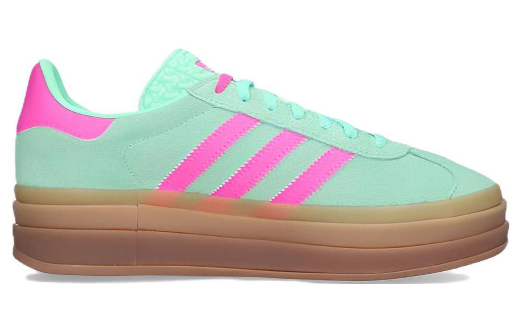 (WMNS) adidas Gazelle Bold 'Pulse Mint Screaming Pink' H06125