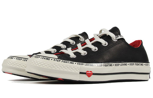 (WMNS) Converse Chuck 70 Low 'Love Graphic - Black' 563473C