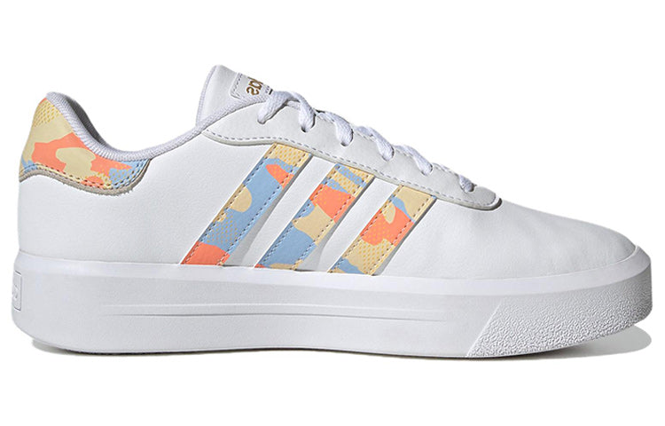 (WMNS) adidas neo Court Platform 'White Blue Orange' H06298