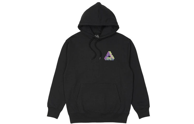 Palace P-3d Hood Black FW21 Triangle Guards Letters Hoodie 'Black' P21HD020