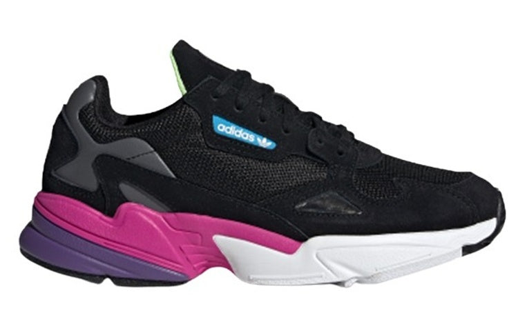 (WMNS) adidas Falcon 'Black Shock Pink' CG6219