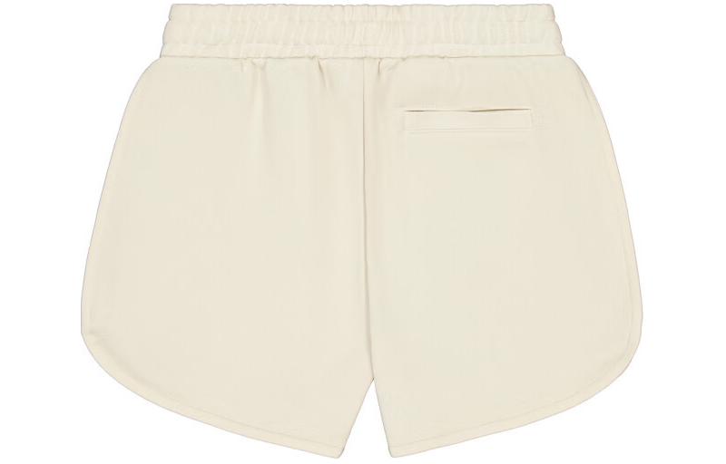 (WMNS) New Balance High-Rise Shorts With Placement Brand Logo 'Beige' AWS41336-BE