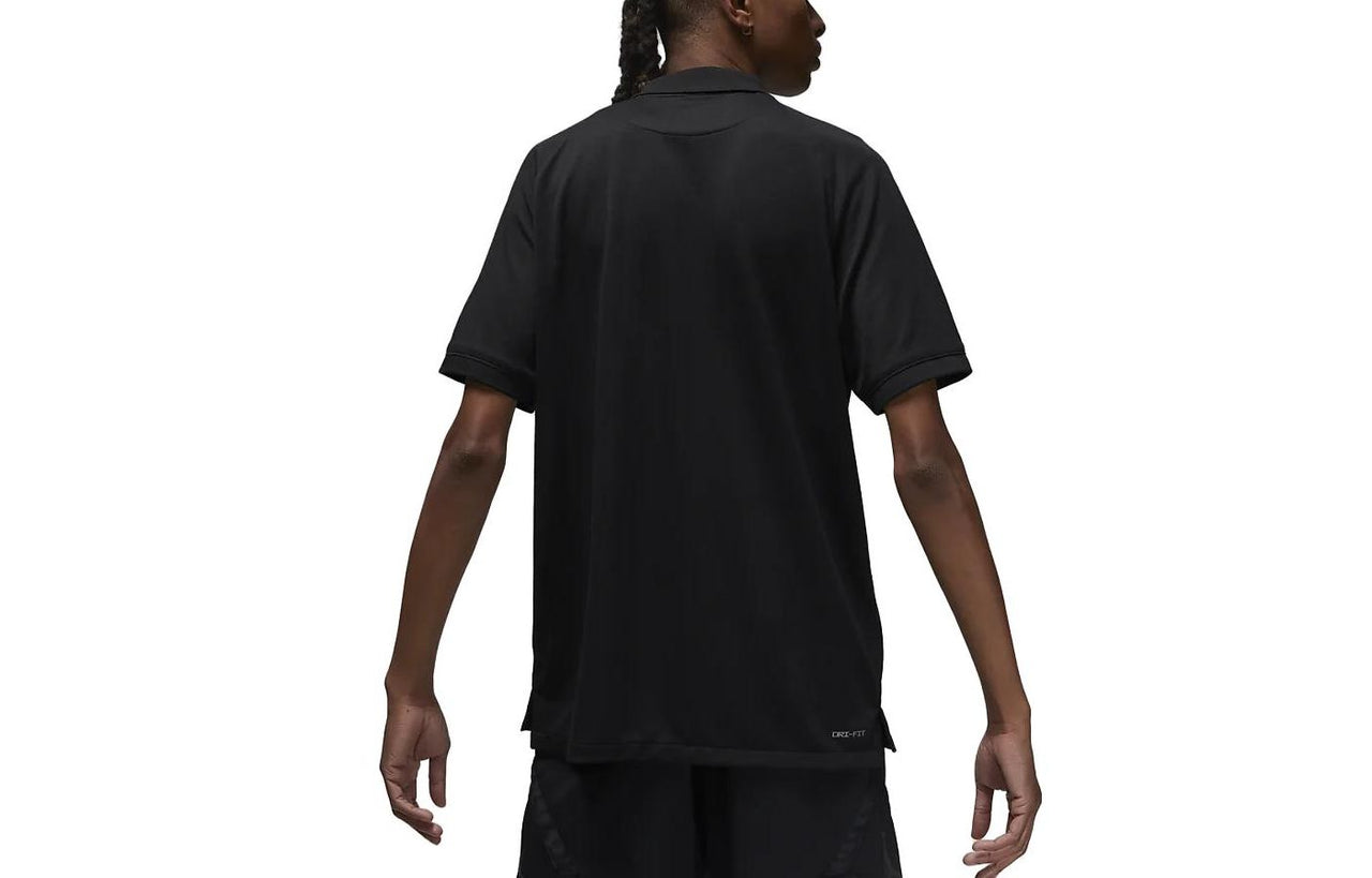 Air Jordan Dri-FIT Sport Golf Polo Shirt 'Black' DZ0540-010