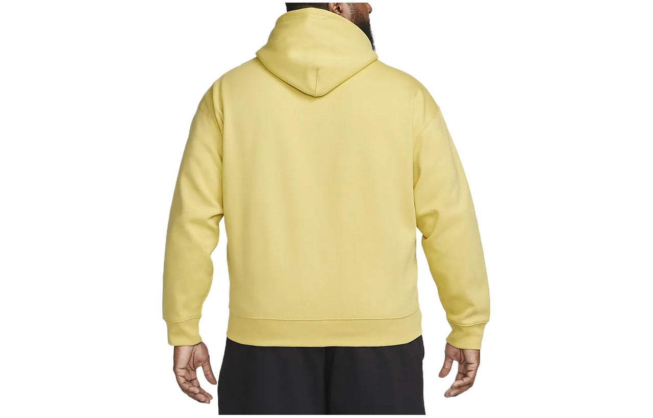 Nike Solo Swoosh Full-Zip Hoodie 'Saturn Gold' DR0403-700