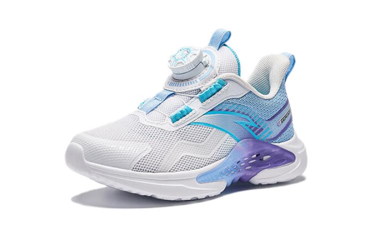 (PS) ANTA Running Series Sneakers 'White Blue Purple' A322429937-1
