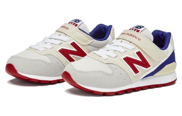 New Balance KIDS - 996 'Cream Blue Red' YV996JD3