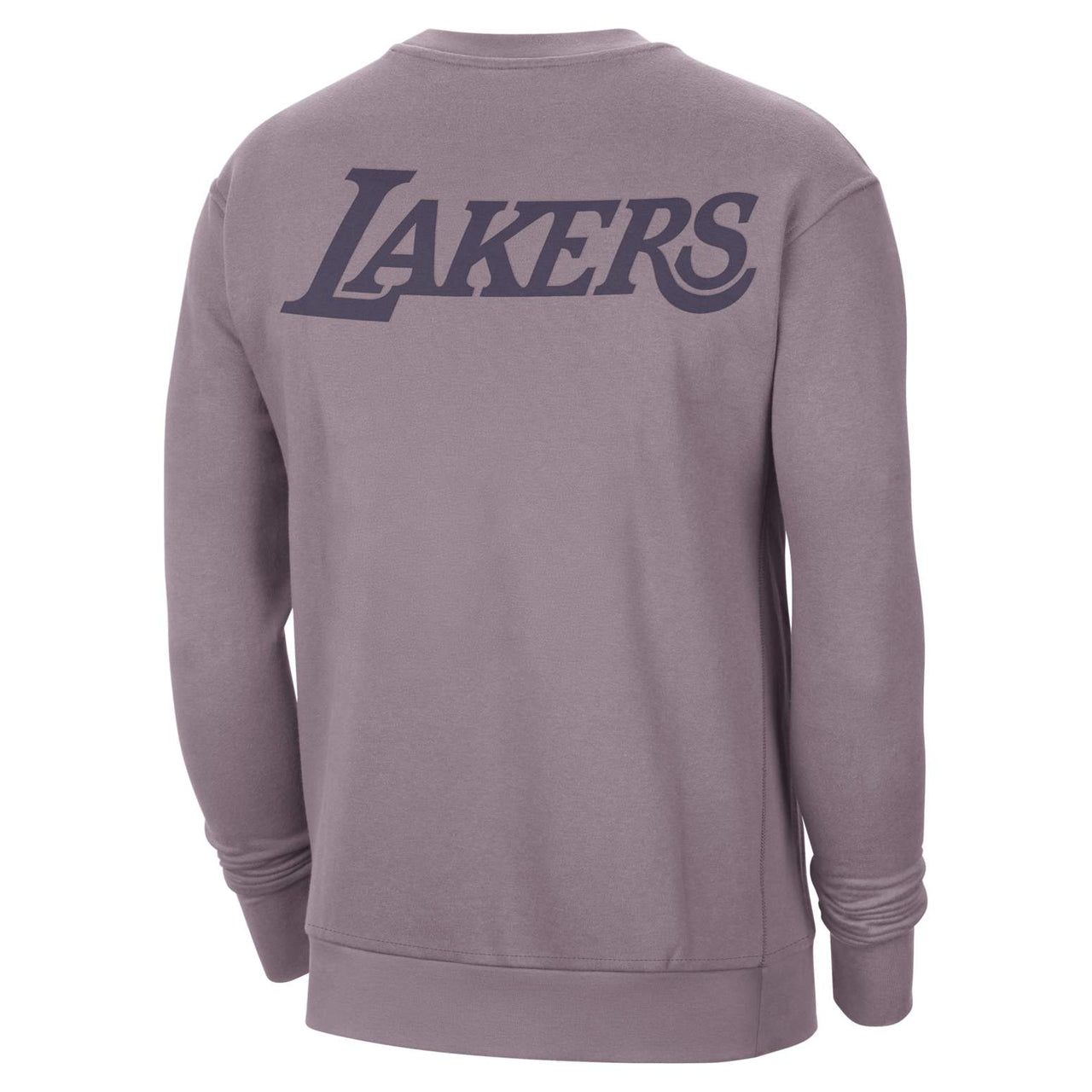 Air Jordan Los Angeles Lakers Courtside NBA Fleece Crew-Neck Sweatshirt Asia Sizing 'Purple Smoke' FV8350-524