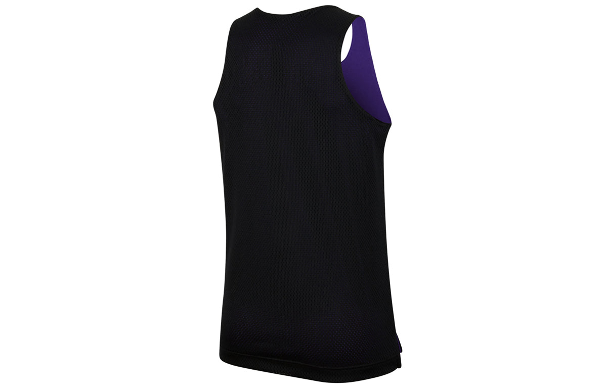 (WMNS) Nike x NBA LA Lakers Reversible Training Jersey 'Black Purple' DA2395-010