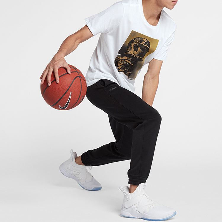 Nike Dri-Fit Lebron Short Sleeve White 924220-100