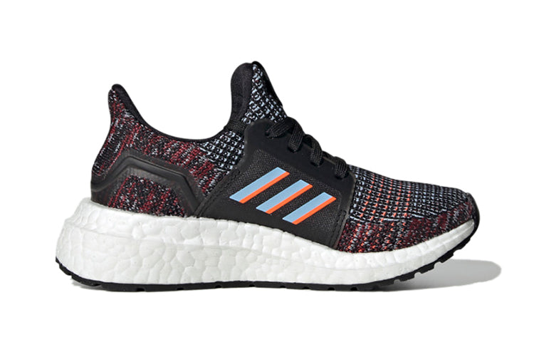 (GS) adidas Ultraboost 19 Gray Black Red EF0940