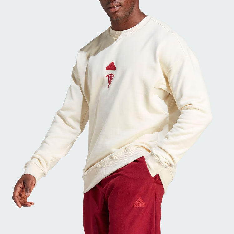 adidas Manchester United LFSTLR Sweatshirts 'White' IA8547