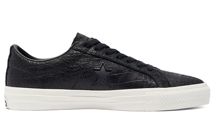 Converse One Star Pro Low 'Croc Emboss - Black' 170706C
