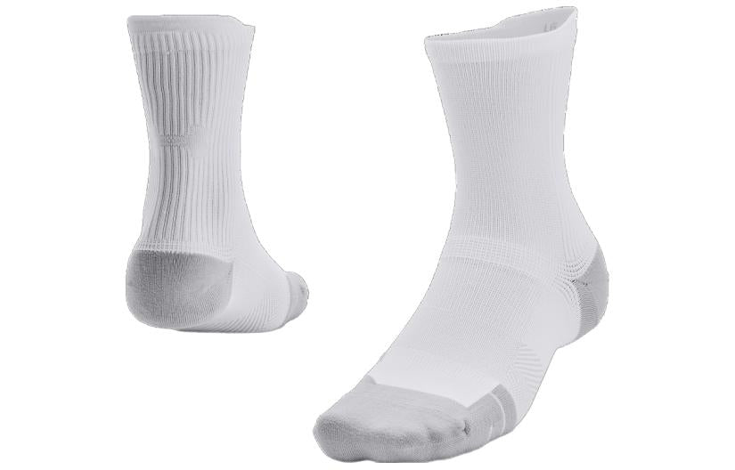 Under Armour Iso-Chill ArmourDry Mid Socks 'White' 1376079-100