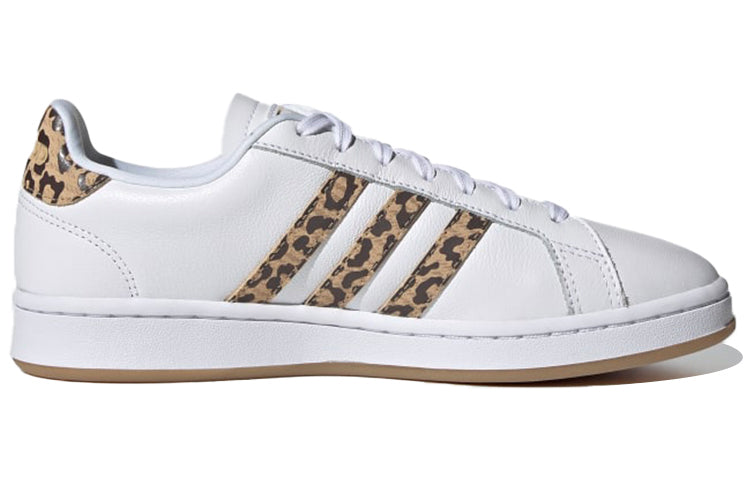 (WMNS) adidas neo Grand Court 'White Brown' FY8949