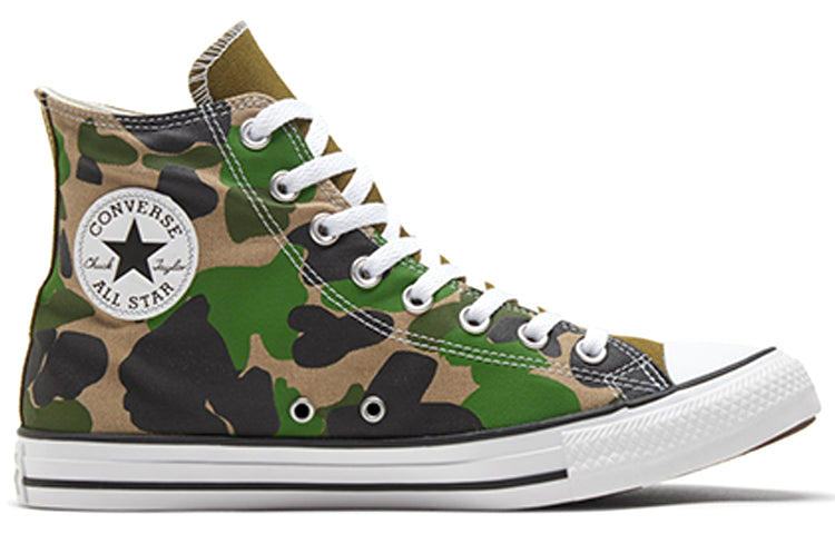 Converse Chuck Taylor All Star Hi 'Half Green Camo' 168907C