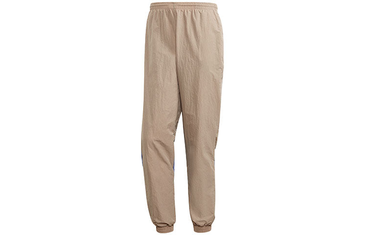 adidas Big Trefoil Colorblock Woven Track Pants - Brown GE0816