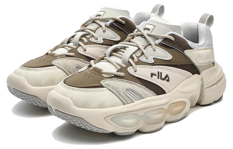 FILA ET Retro Low Shoes 'Cream White Brown' F12M342109FWC