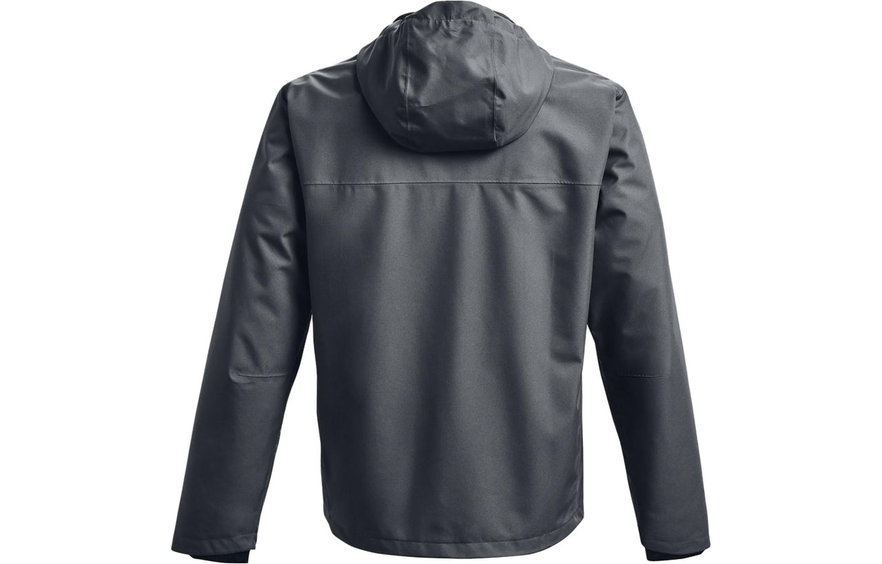 Under Armour Stormproof Lined Rain Jacket 'Dark Grey' 1369254-012