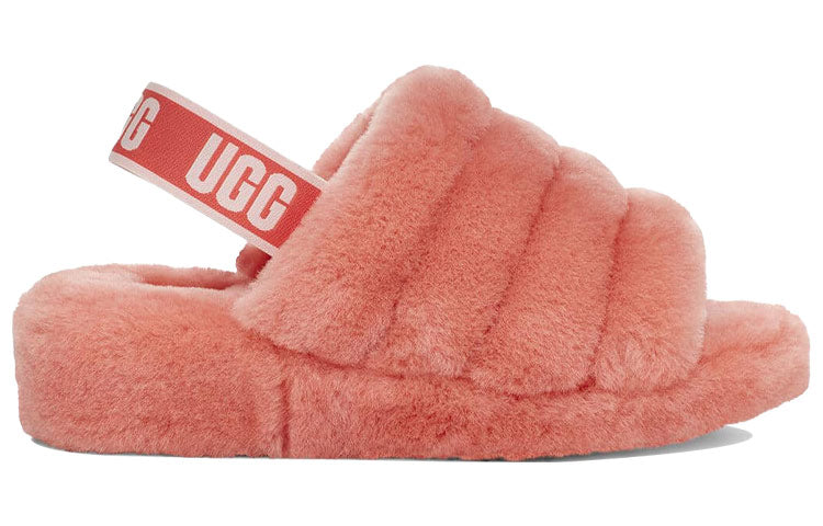(WMNS) UGG Fluff Yeah Slide Thick Sole Slippers 1095119-VCRL