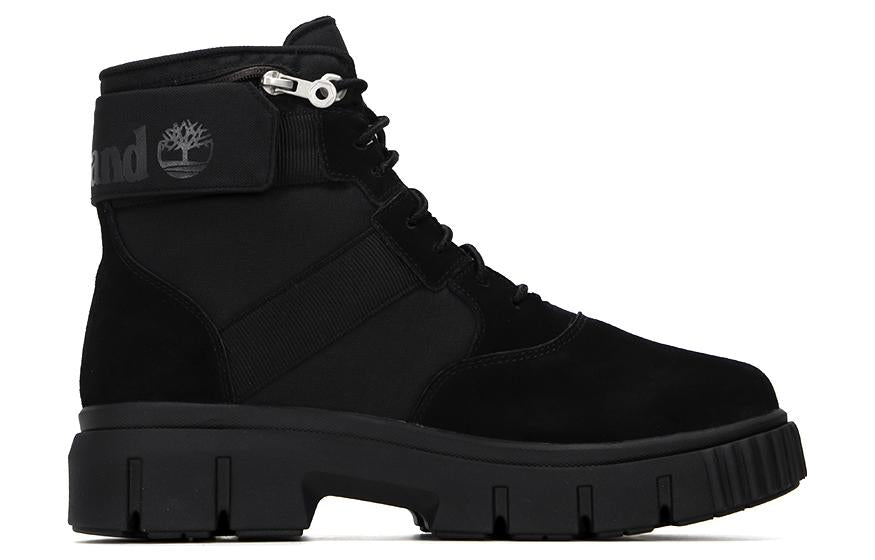 Timberland Greyfield 6 Inch Waterproof Boots 'Black Suede' A2KWA015