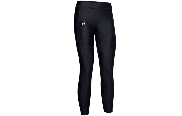 (WMNS) Under Armour HeatGear Armour Ankle Crop Legging 'Black' 1305967-001