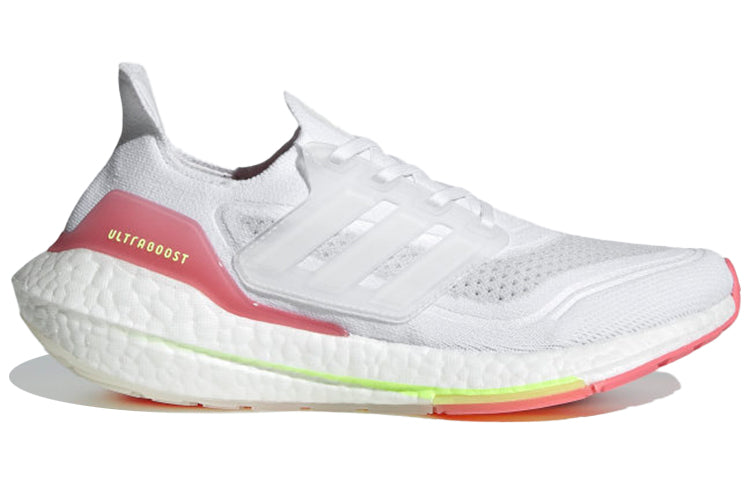 (WMNS) adidas UltraBoost 21 'White Hazy Rose' FY0416