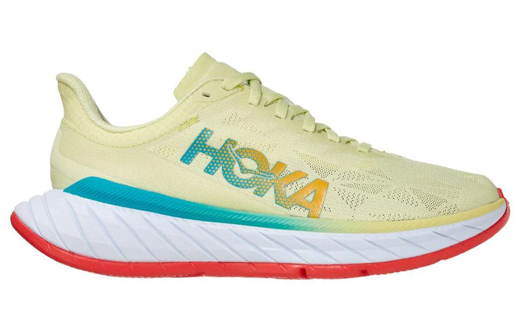 (WMNS) HOKA ONE ONE Carbon X 2 'Yellow Blue Red' 1113527-LGHC