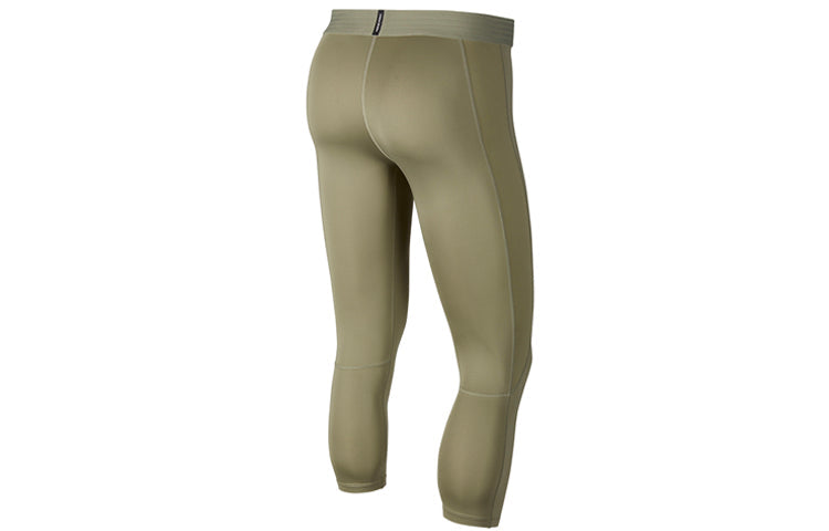Nike Pro Quick Dry Training Tight Sports gym pants Green BV5644-320