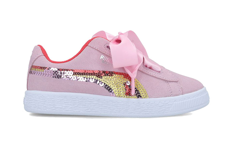 (PS) PUMA Suede Heart Trailblazer Sqn Casual Sneakers Pink 368954-01