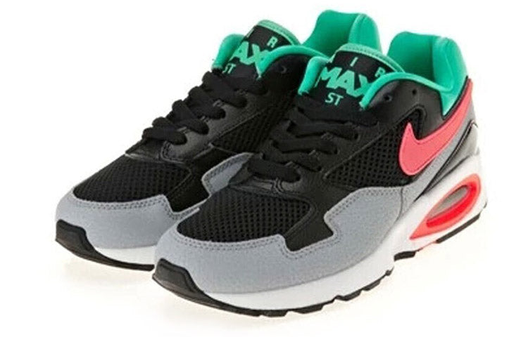 (WMNS) Nike Air Max ST 'Black Red Green' 705003-002