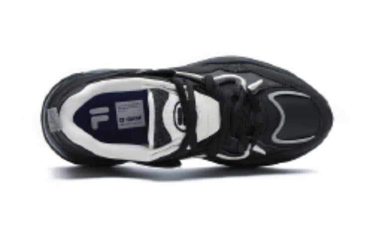 (WMNS) FILA FUSION Bubble Platform 'Black' T12W341301FBK