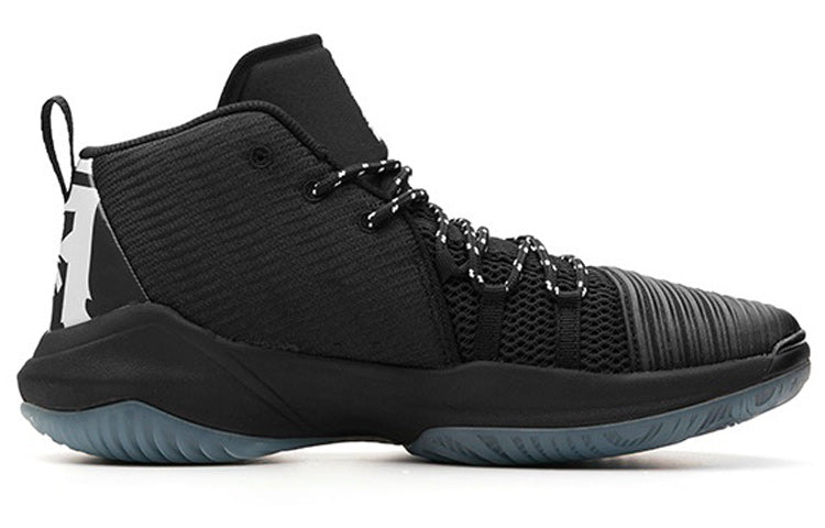 ANTA High Top Basketball Shoes 'Black Blue' 11831111-1