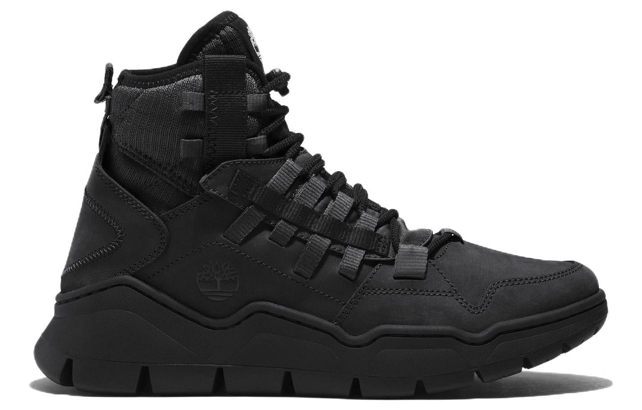 (WMNS) Timberland Earthkeepers by Rburn Timberloop Utility Boots 'Black Nubuck' A5TMM001