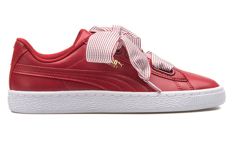 (WMNS) PUMA Enzobasket Heart Shoes Red/White 365198-02