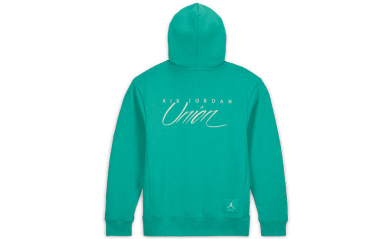 Air Jordan x Unio Fleece Hoodie Asia Sizing 'Teal' DV7335-348