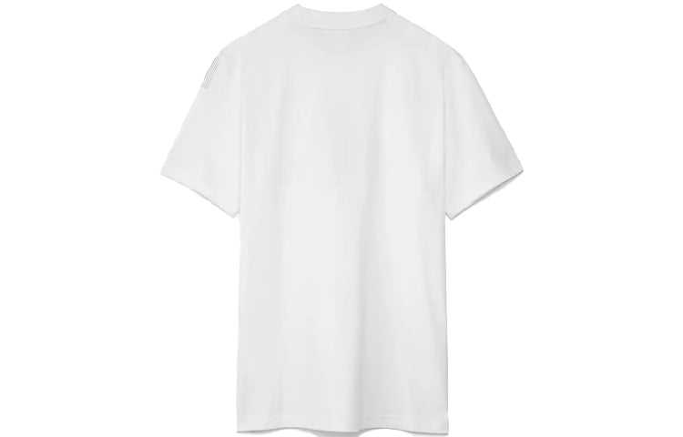adidas originals Eqt Logo Tee Alphabet Printing Round Neck Breathable Short Sleeve White HG8098