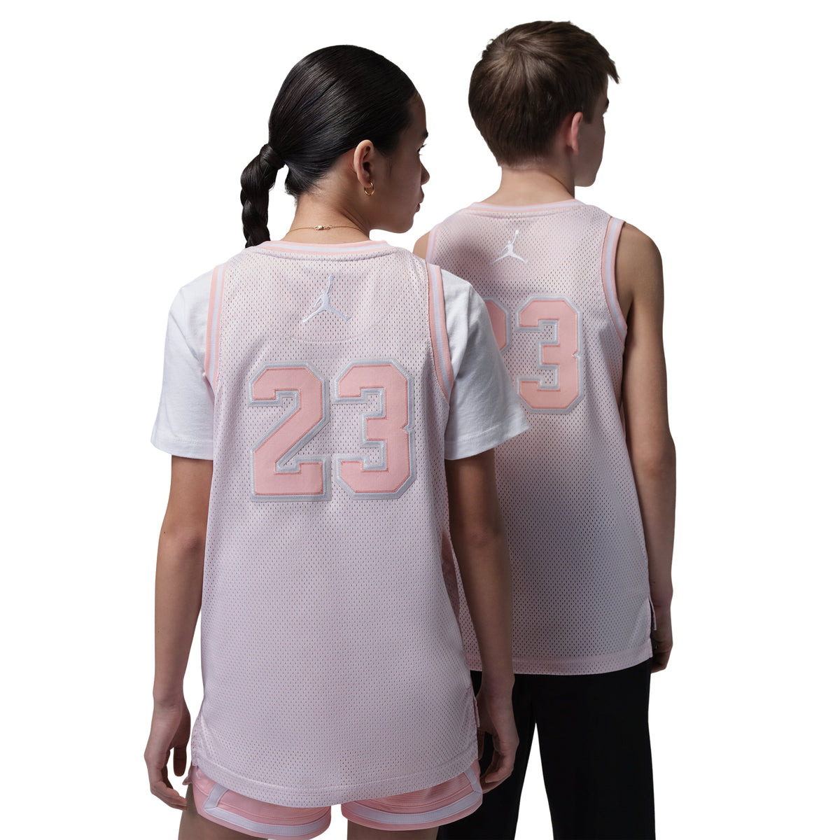 (GS) Jordan Brooklyn 23 Jersey 'Pearl Pink' 45A773-AFL