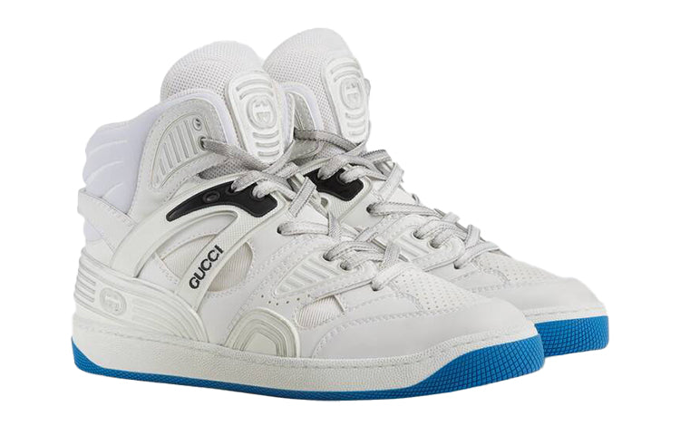 (WMNS) Gucci Basket Retro High'White Blue' 661310-2SHA0-9014